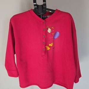 Vintage Winnie The Pooh Embroidered Sweater